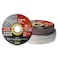 HAUTMEC 10 Pack Cut Off Wheels 412 x 04 x 78 Metal Cutting Discs with Storage Tin Box for Angle Grinder MPA UltraThin Aluminum Oxide Abrasive CutOff Wheel HT0014