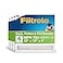 Filtrete 12x12x1 AC Furnace Air Filter MERV 8 MPR 700 Tough on Pollen Easy on Airflow 3Month Pleated 1Inch Electrostatic Air Cleaning Filter 4Pack Actual Size 11813 x 11813 x 081 in