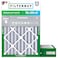 Filterbuy 16x20x4 Air Filter MERV 8 Essential Dust Allergy Defense 2Pack Electrostatic Pleated HVAC AC Furnace Filters Replacement Made in USA Actual Size 1550 x 1950 x 363