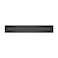 BUILDMART 18 Linear Slot Diffuser 1 Slot Single Slot Black Decorative Aluminum Air Vent Heating and Cooling Modern AC Vent Cover for Ceiling Walls Floors Texas Buildmart