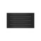 BUILDMART 12x6 Modern AC Vent Cover Decorative Black Air Vent Standard Linear Slot Diffuser Register Grille for Ceiling Walls Floors Texas Buildmart