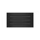 BUILDMART 12x6 Modern AC Vent Cover Decorative Black Air Vent Standard Linear Slot Diffuser Register Grille for Ceiling Walls Floors Texas Buildmart
