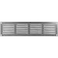Repa Market Air Vent Cover 16x4 Inch Outer Dimensions Galvanized Steel Louvered Grill Cover with Mesh Screen Wall or Ceiling Vent HVAC Register for Indoor and Outdoor Ventilation