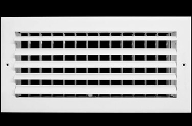 HVAC Premium 10w X 8h 1Way Air Vent Adjustable Aluminum Curved Blades Integral MultiShutter Damper HVAC Diffuser Outer Dimensions 1175W X 975H