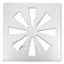 Wooden Shoe Designs Adjustable Air Conditioning Vent Cover Air Vent Deflector for Office Ceiling AC Vents and HVAC Systems 24 x 24