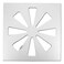 Wooden Shoe Designs Adjustable Air Conditioning Vent Cover Air Vent Deflector for Office Ceiling AC Vents and HVAC Systems 24 x 24