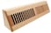 HVAC Premium 24 Wooden Floor Baseboard Register Decorative Red Oak Wood Pre Finished Air Supply Vent HVAC Vent Duct Cover