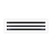BUILDMART 18 Linear Slot Diffuser 3 Slot Triple Slot White Decorative Air Vent Modern AC Vent Cover for Ceiling Walls Floors Texas Buildmart