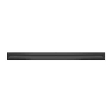 BUILDMART 36 Linear Slot Diffuser 1 Slot Single Slot Black Decorative Air Vent Modern AC Vent Cover for Ceiling Walls Floors Texas Buildmart