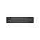 BUILDMART 12 Linear Slot Diffuser 1 Slot Single Slot Black Decorative Aluminum Air Vent Heating and Cooling Modern AC Vent Cover for Ceiling Walls Floors Texas Buildmart