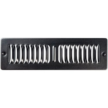 Shoemaker Manufacturing Bronze 2x10 Premium Toe Space Grille All Steel Heavy Duty Toe Kick Grille