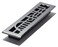Decor Grates Dcor Grates ADH212C Art Deco Floor Register 2x12 Inches Chrome 1 Pack