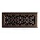 Decor Grates Metal Scroll Decorative Air Vent Cover 4x12 Floor Register Adjustable Control Lever AC Floor Vent Covers for Home Floor Vents Fits 4 x 12 Inch Opening Rubbed Bronze SPH412RB