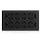 Decor Grates Metal Classic Decorative Air Vent Cover 6x12 Floor Register Adjustable Control Lever AC Floor Vent Covers for Home Floor Vents Fits 6 x 12 Inch Opening Textured Black STH612