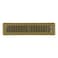Hartford Ventilation Brown Floor Register Vent for 2 x 14 Vent Openings Item Dimensions 155 x 3 34 Heavy Duty Steel for Walk On Use Premium Finish Easy Adjust Air Supply Lever