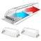 SKSFLY Air Vent Deflectors Adjustable Magnetic Heat and Vent Cover9 to 15InchesHeavy Duty Unbreakable Plastic with Magnet Secure Designfor Vent Covers for Home FloorSidewallCeiling Registers2 Pack
