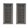 Hartford Ventilation Brushed Nickel 4 x 12 Floor Register Contemporary Steel Vent Cover for Home Heavy Duty Modern Metal Design Scratch Resistant Finish Smooth Glide Damper 2