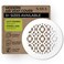 SABA Home Decor Air Vent Cover Grille Acrylic Plexiglass 8 Round Duct Opening 10 Round Overall White Finish Decorative Register Covers for Walls and Ceilings NOT for Floor USE Charlotte 1PCs