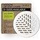 SABA Home Decor Air Vent Cover Grille Acrylic Plexiglass 10 Round Duct Opening 12 Round Overall White Finish Decorative Register Covers for Walls and Ceilings NOT for Floor USE Vivian