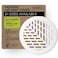 SABA Home Decor Air Vent Cover Grille Acrylic Plexiglass 10 Round Duct Opening 12 Round Overall White Finish Decorative Register Covers for Walls and Ceilings NOT for Floor USE Vivian