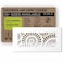 SABA Home Decor Air Vent Cover Grille Acrylic Plexiglass 4 x 10 Duct Opening 6 x 12 Overall White Finish Decorative Register Covers for Walls and Ceilings Waterwheel