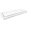 Fittes Drywall Pro Flush Wall Vent Cover 10x30 14 Inch AC Heat HVAC Wall and Ceiling Cover Air Register Luxe Steel White