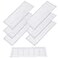 Shappy Magnetic Floor Vent Covers Air Vent Screen Register Trap Magnetic Floor Register Mesh Covers Rectangle PVC Mesh Cover for Wall Ceiling Floors Catch Debris Hair Insect4 x 14 InchWhite