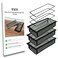 SEAL360 Floor Vent Screen Net Air Vent Filter Mesh Catches Toys Snacks Pet Hair and Pet Food Keeps Bugs Out Patented 4x10 3Pack