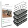 SEAL360 Floor Vent Screen Net Air Vent Filter Mesh Catches Toys Snacks Pet Hair and Pet Food Keeps Bugs Out Patented 4x10 3Pack