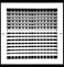 HVAC Premium 10w X 8h Aluminum Double Deflection Adjustable Air Supply HVAC Diffuser Full Control VerticalHorizontal Airflow Direction Vent Duct Cover Outer Dimensions 116w X 96h