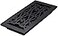 Decor Grates AC614BLK Victorian Floor Register 6 x 10 Inches Cast Iron Black