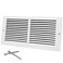 Howeall 14W x 6H Duct Opening Size Steel Return Air Grille Air Return Vent Cover for Ceiling and Sidewall HVAC Air Vent Covers Outer Dimensions 1575W x 775H