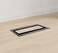 Zion Building Supplies Zion 3 x 10 Flush Mount Floor Register Matte Black Modern Floor Vent for AC Heating Air Vent Cover