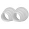 Repa Market 3 up to 6 Inch Pack of 2 Duct Inline ReducerIncreaser Plastic Universal Connector Vent Pipe Size Adapter Air Conditioning Heating Cooling 3 4 5 6 In Ventilation Duct Converter 80150mm