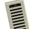 Imperial RG3428 Montezuma Decorative Floor Register 3 x 10Inch Satin Nickel