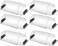EKOCSIO 6 Pack Magnetic Air Vent Deflector Adjustable Length