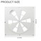 Delixike Magnetic Ceiling Vent Cover Square Adjustable Vent Cover for 24x24 Flat Office Ceiling Vents Conditioner or Heat Air Deflector for Office HVAC Systems Stylish Functional