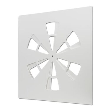 Delixike Magnetic Ceiling Vent Cover Square Adjustable Vent Cover for 24x24 Flat Office Ceiling Vents Conditioner or Heat Air Deflector for Office HVAC Systems Stylish Functional