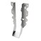 Herbert-fty Herbertfty 2X8 Joist Hanger 18 Gauge LU28 Galvanizing Face Mount Joist Hangers for Wood Hurricane Ties Widely Applicable Rafter Ties 25 pk