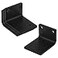 heneng 4 Pack L Bracket 3 x 238 x 2 Heavy Duty Angle Corner Brace 4 Gauge