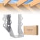 LukLoy 10 Pack 2x4 Joist Hanger 20 Gauge Galvanizing Face Mount Joist Hangers for Wood