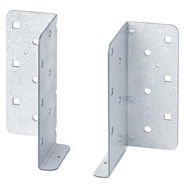 GBGS 2 Pairs Split Joist Hanger for 2x616 Gauge FaceMount Joist Bracket Hot Dip AlZn