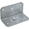 Simpson Strong-Tie Simpson StrongTie ML24Z ML 2 in x 4 in 12Gauge ZMAX Galvanized Medium L Angle Pack of 15
