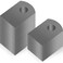 Dunzy 50 Pcs Steel Weld Tabs 1 W 1 12 H 38 Hole 18 Universal Shock Mount Thick Flat Tab Brackets Gussets Weld on Light Tabs Mild Steel for Easy Welding
