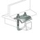 A.A 2 Pack Strut to Beam Clamp with Square UBolt and Nuts 1316 158 Channel 2
