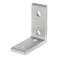 80/20 8020 4301 15 Series Aluminum 4 Hole Tall Inside Corner Bracket 90 Degree Angle Bracket for 8020 T Slot Extruded Aluminum Extrusion Clear Anodize 10
