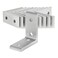80/20 8020 4301 15 Series Aluminum 4 Hole Tall Inside Corner Bracket 90 Degree Angle Bracket for 8020 T Slot Extruded Aluminum Extrusion Clear Anodize 10