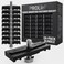 Tacmaster Plus ProLink Chain Link Fence Sign Mounting Brackets Stainless Steel Bolts Easy Installation Reliable Stable Mounting for Outdoor Displays Signs Black Pack of 24