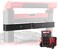 BPOPO Packout Compact Mounting Plate Holder Compatible with Milwaukee 48228426 Rolling Toolbox Mounted on Packout Toolbox Handle Mounting Plate for Tool Storage Organization