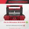 BPOPO Packout Compact Mounting Plate Holder Compatible with Milwaukee 48228426 Rolling Toolbox Mounted on Packout Toolbox Handle Mounting Plate for Tool Storage Organization